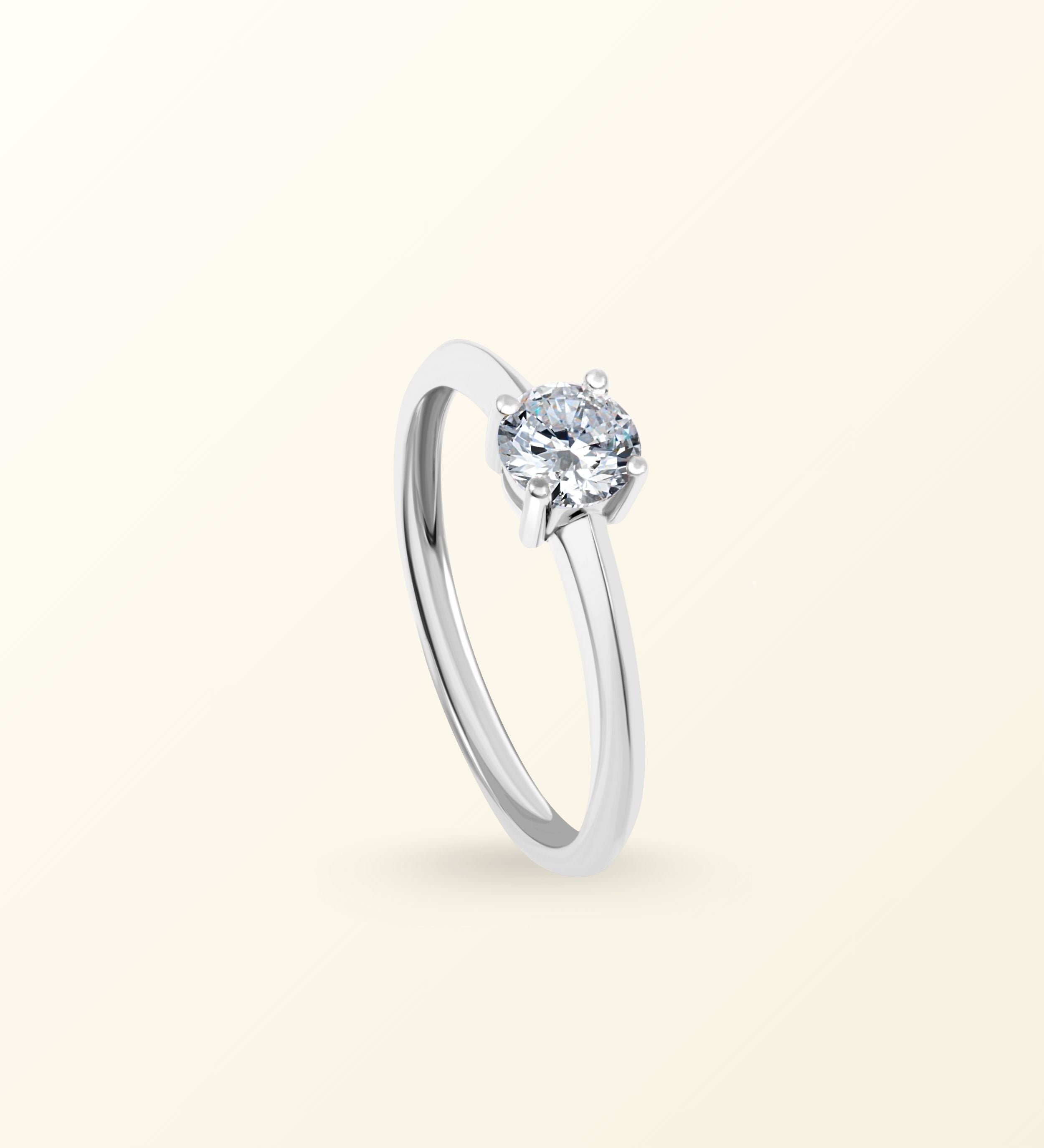 Bague Solo – Solitaire en or