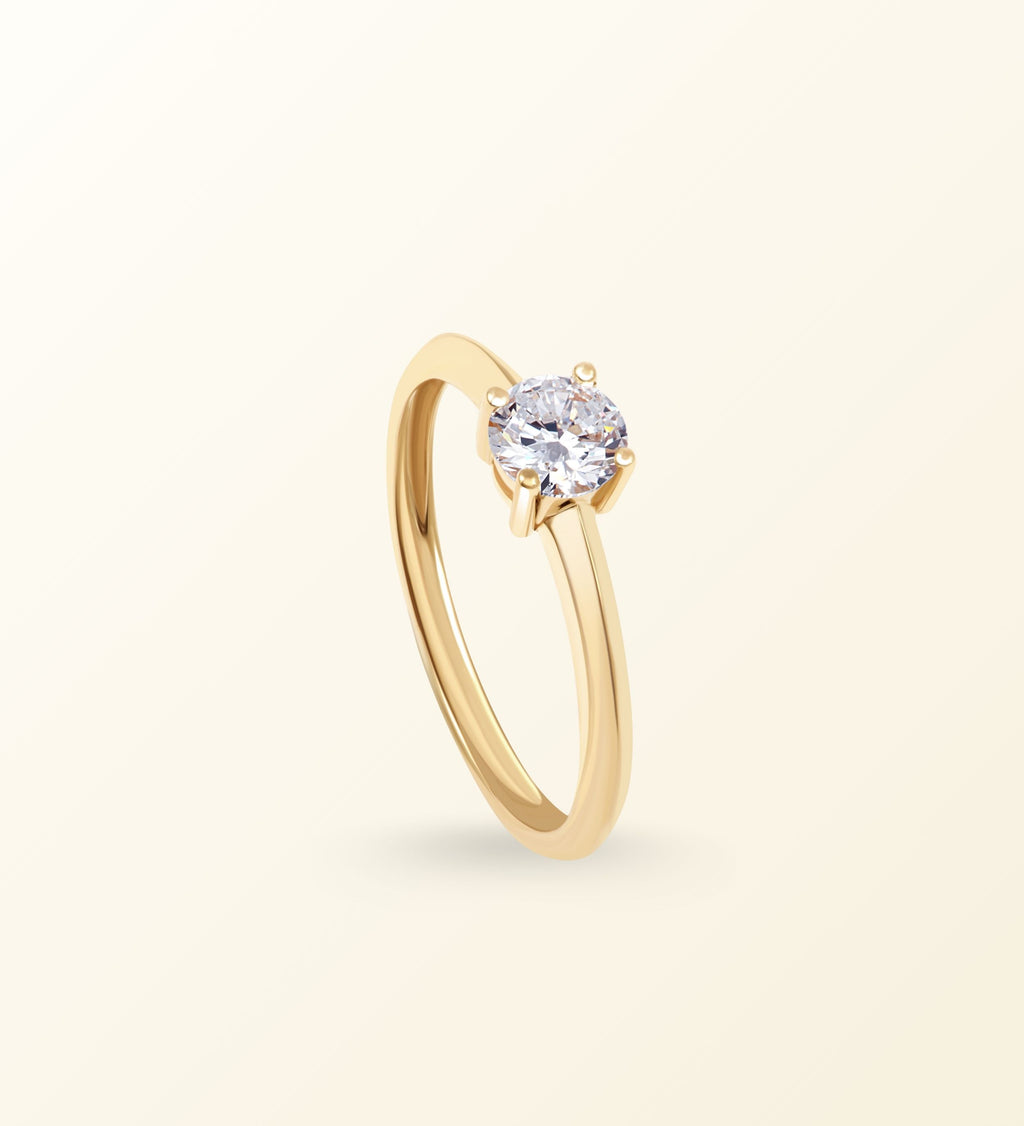 Bague Solo – Solitaire en or