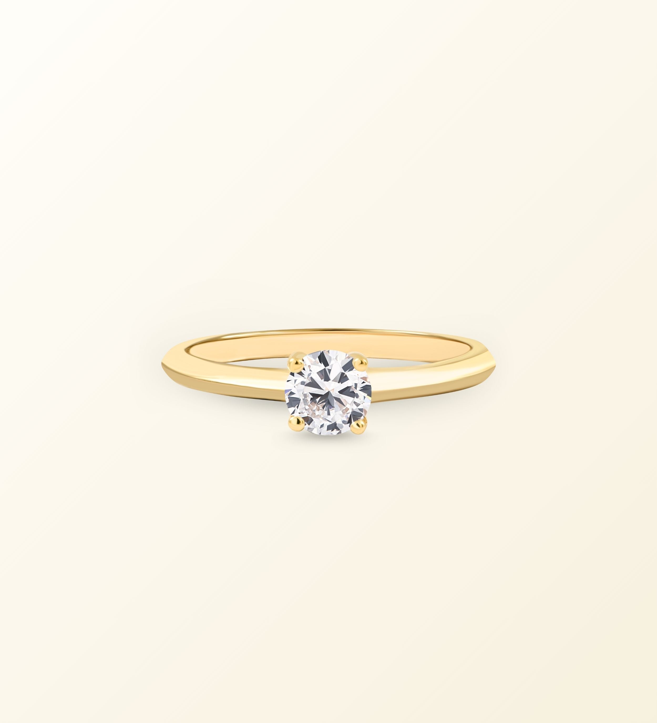 Bague Solo – Solitaire en or