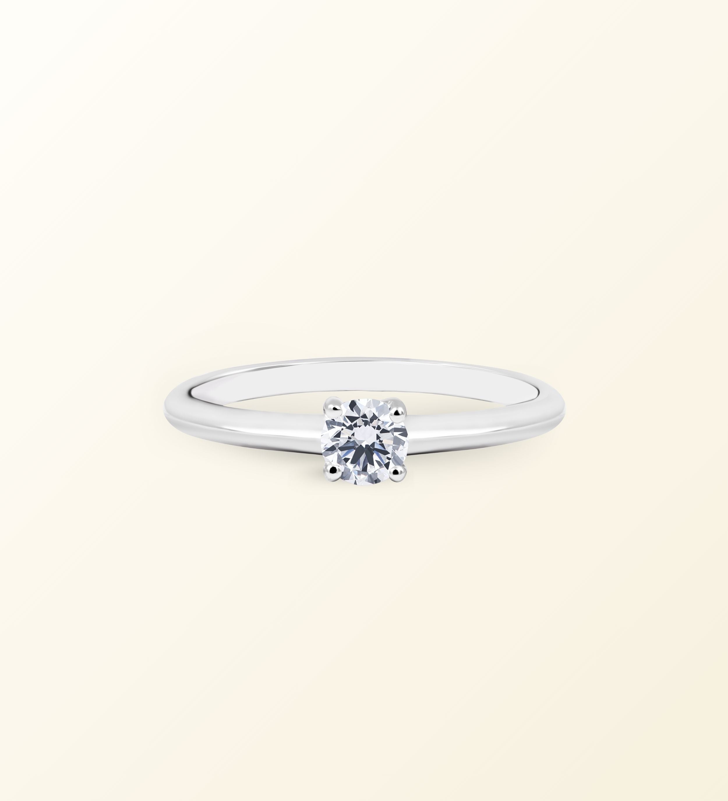 Bague Solo – Solitaire en or