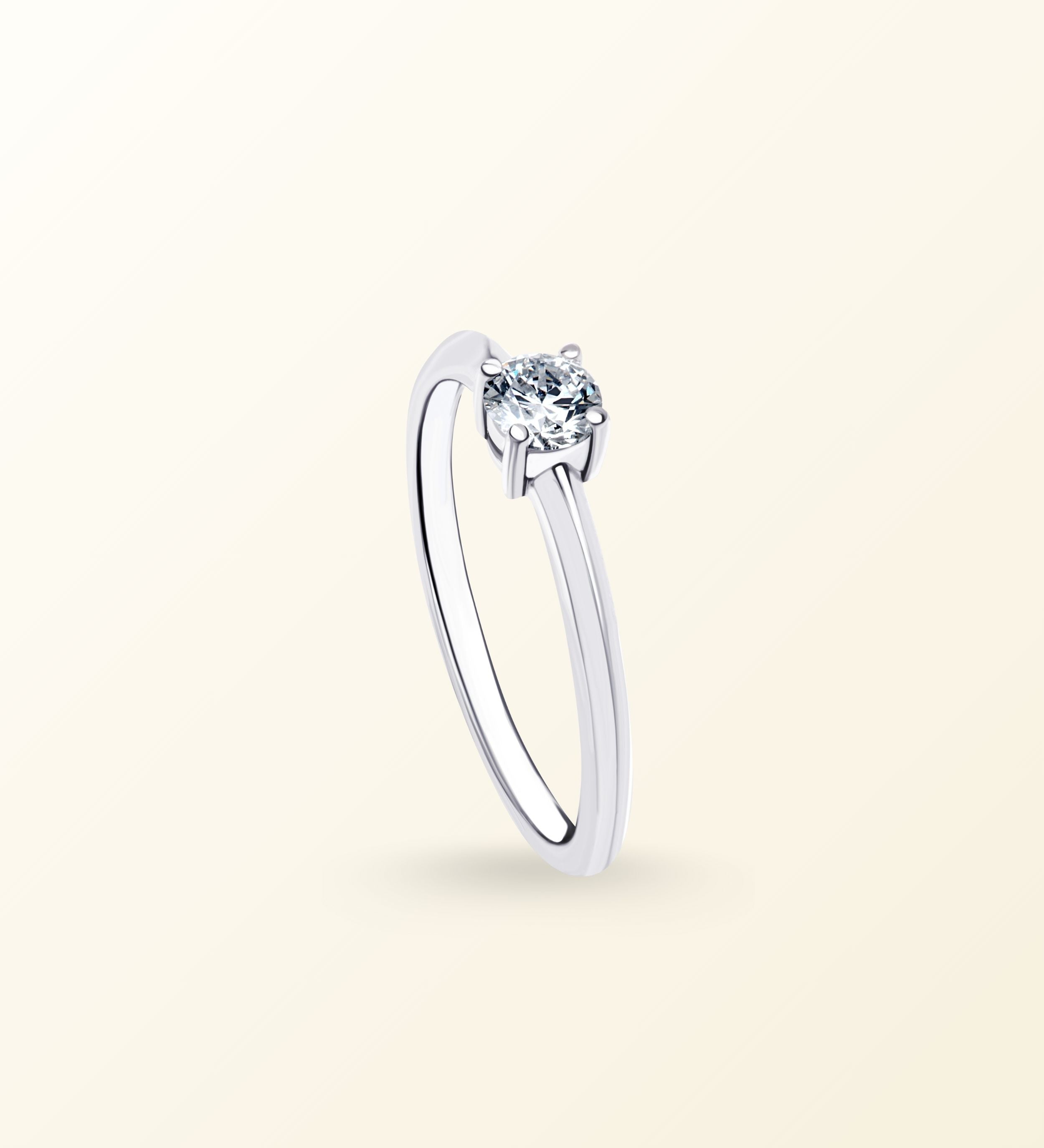 Bague Solo – Solitaire en or