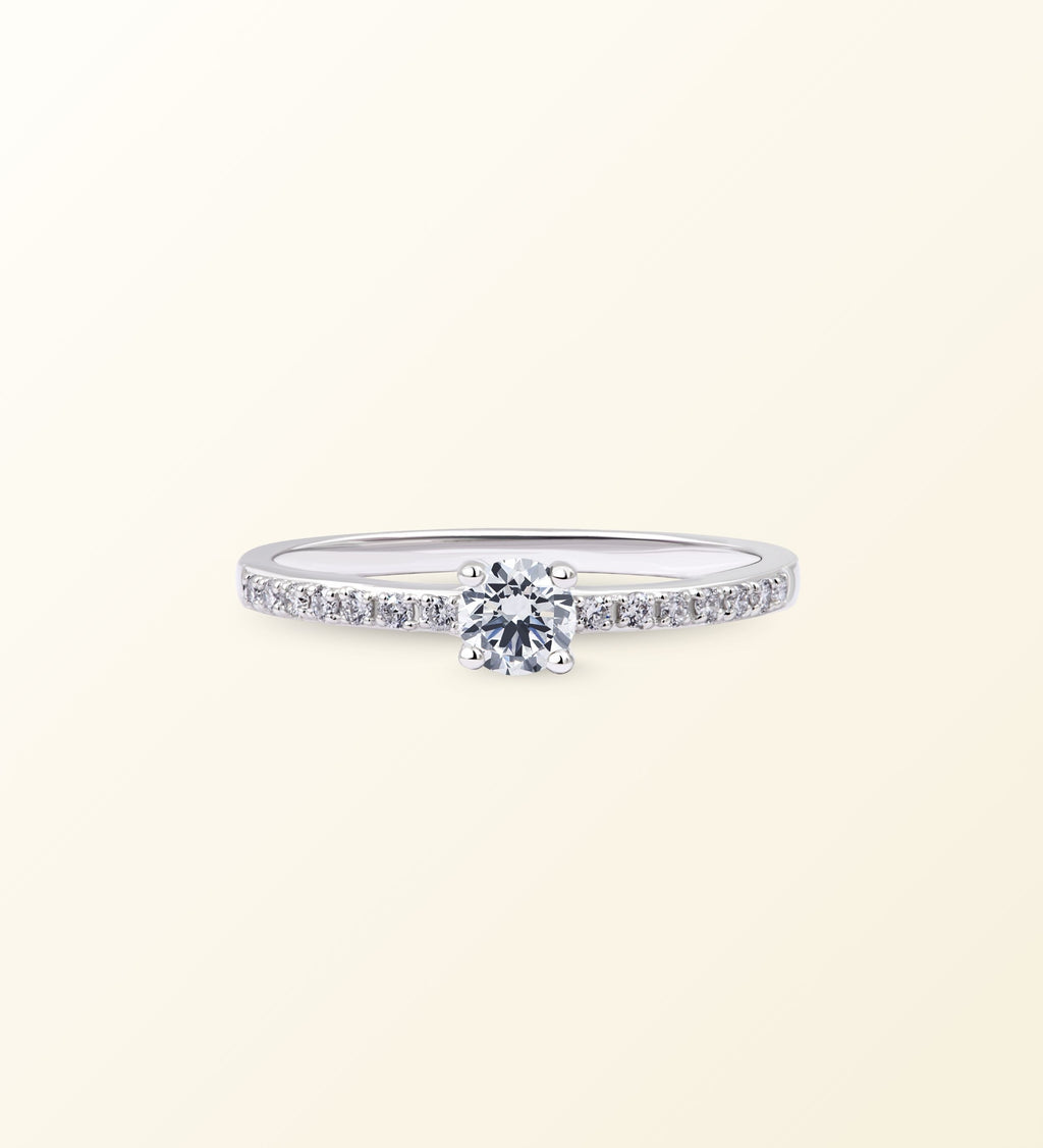 Bague Solo – Solitaire accompagné