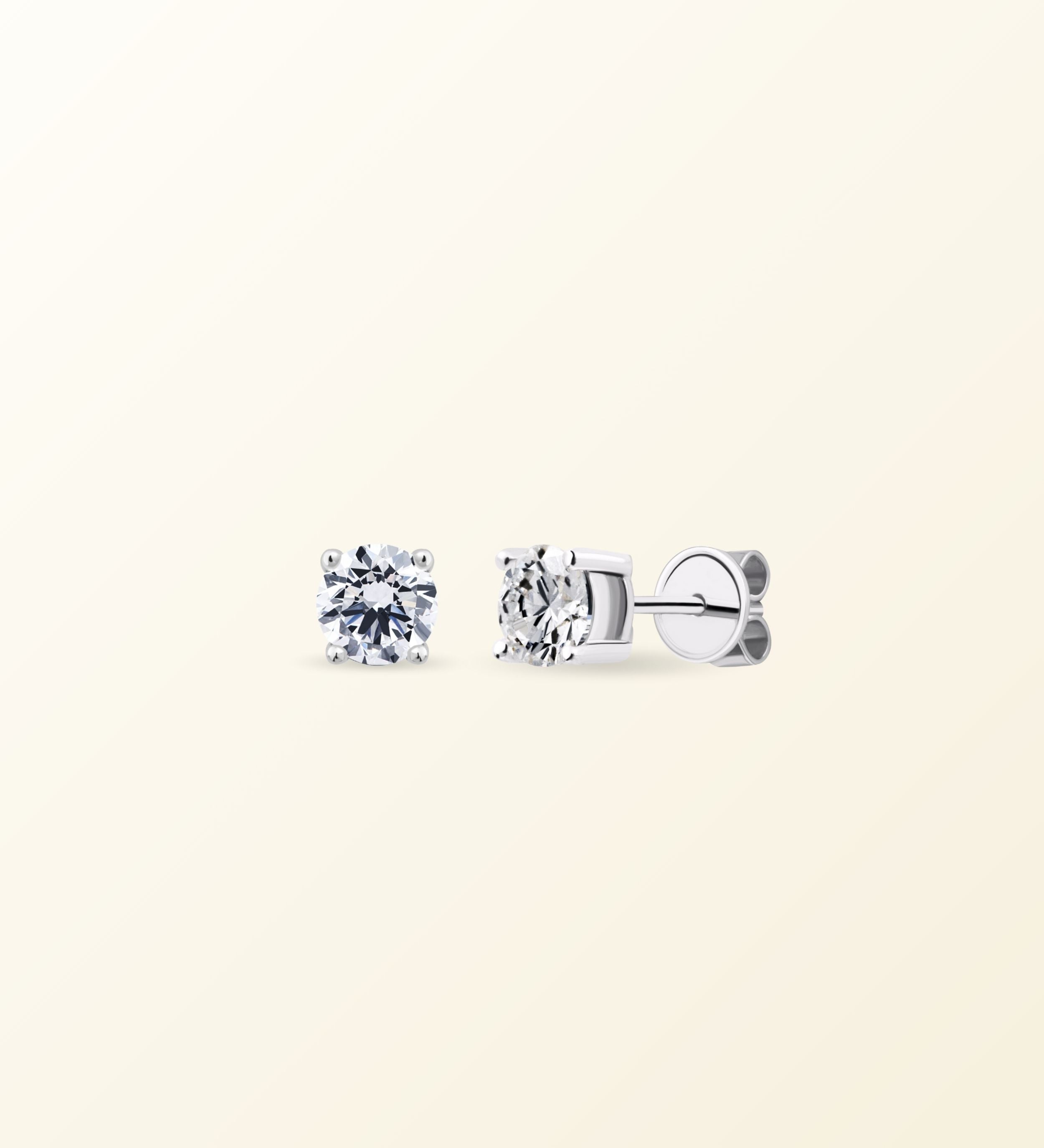 Boucles d'oreilles puces Solo