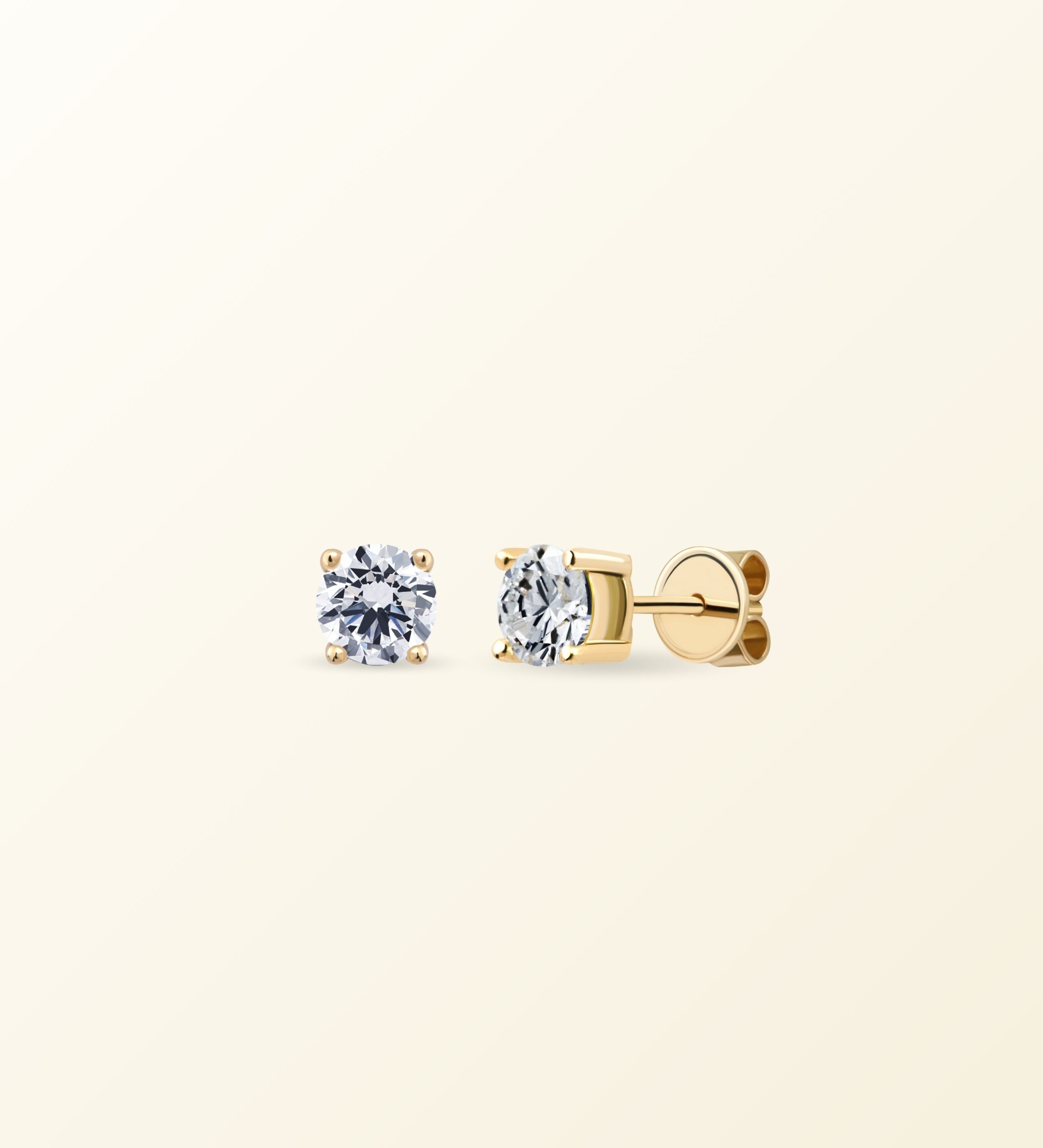 Boucles d'oreilles puces Solo