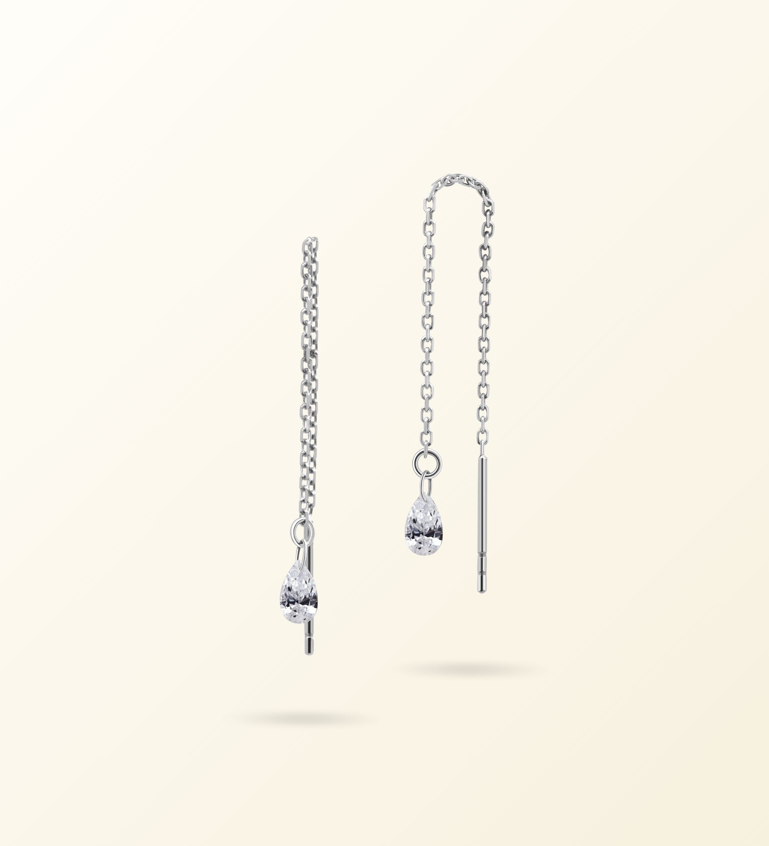 Boucles d'oreilles pendantes Solo