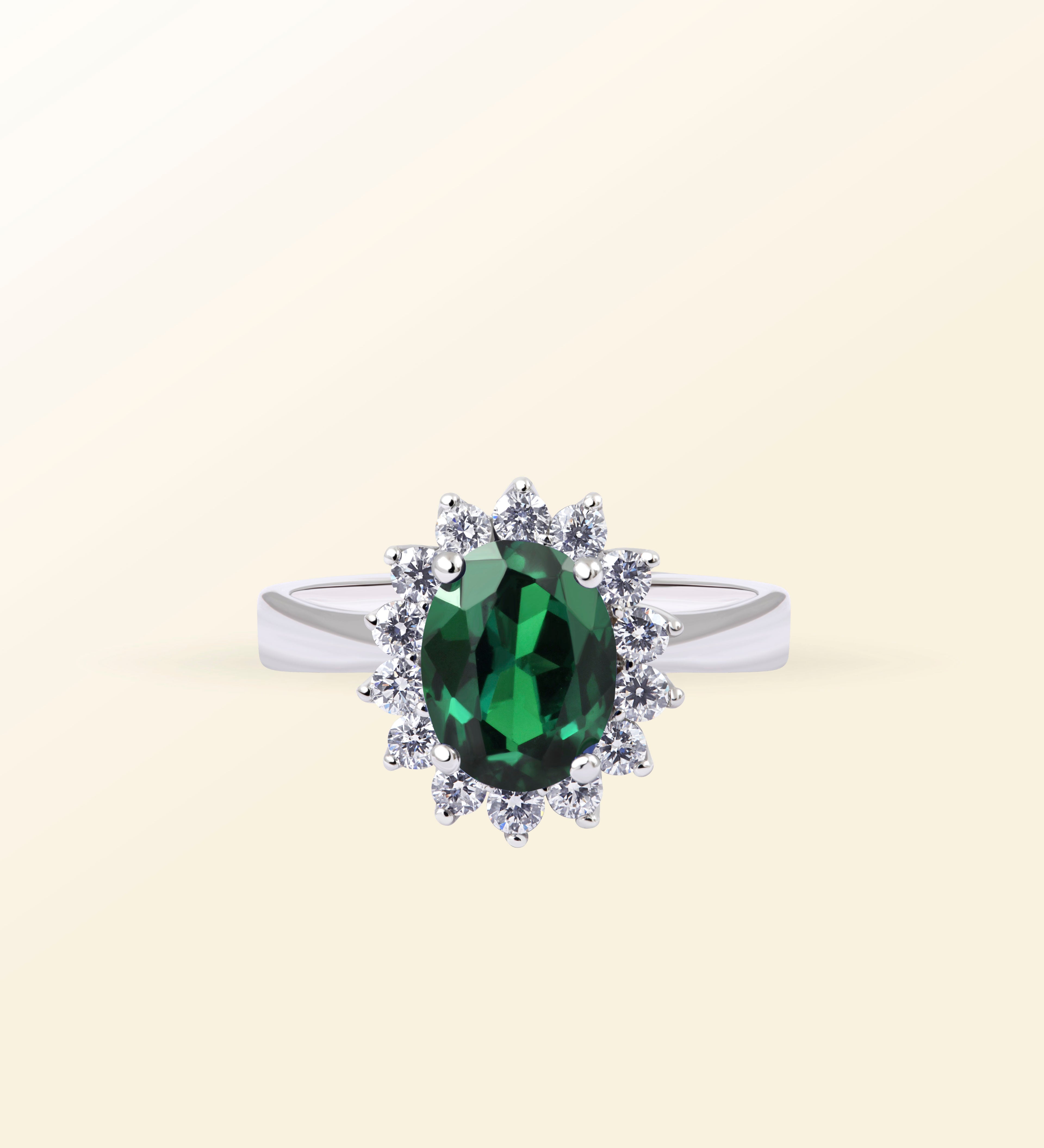 Bague Renaissance – Émeraude