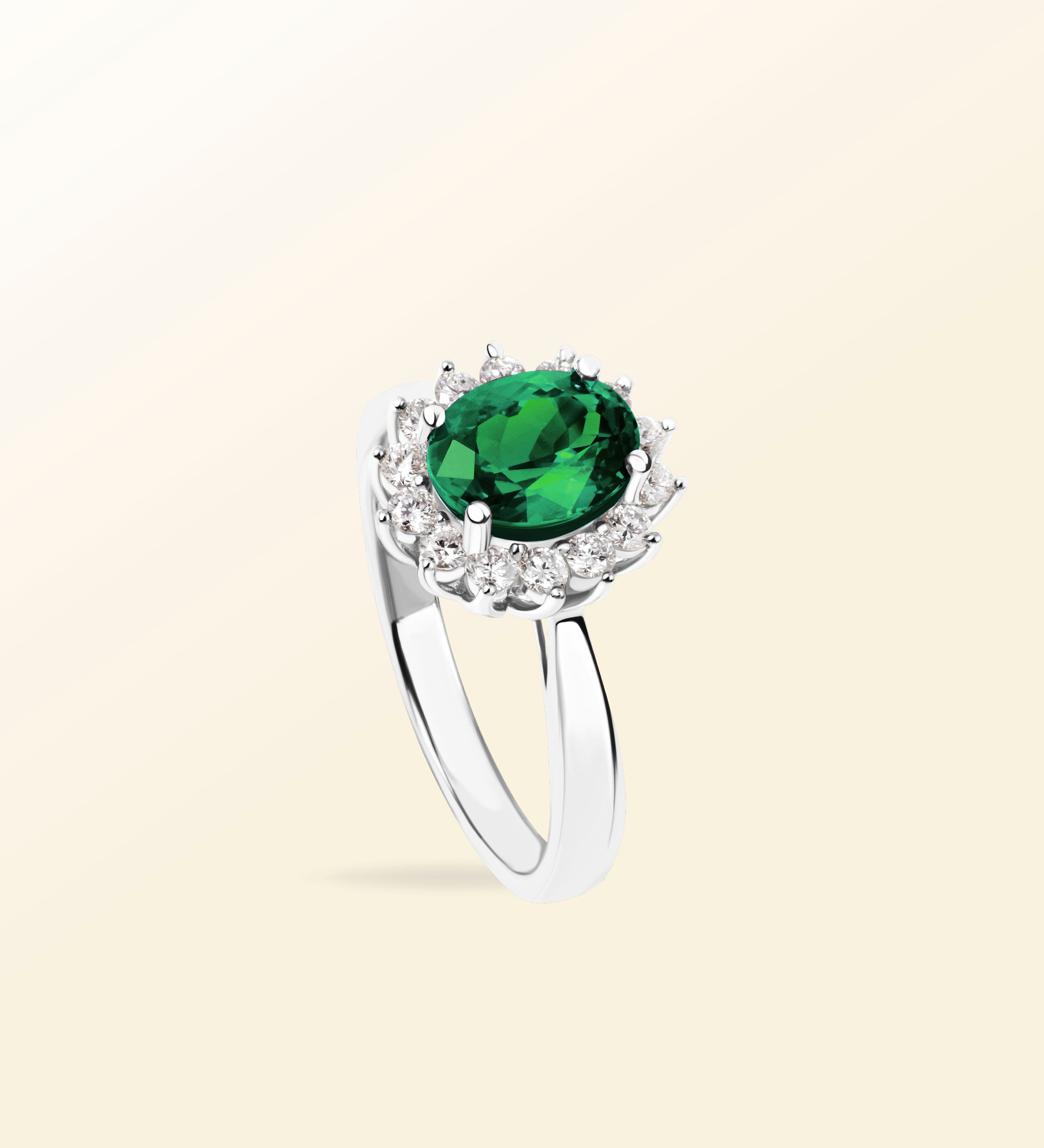 Bague Renaissance – Émeraude