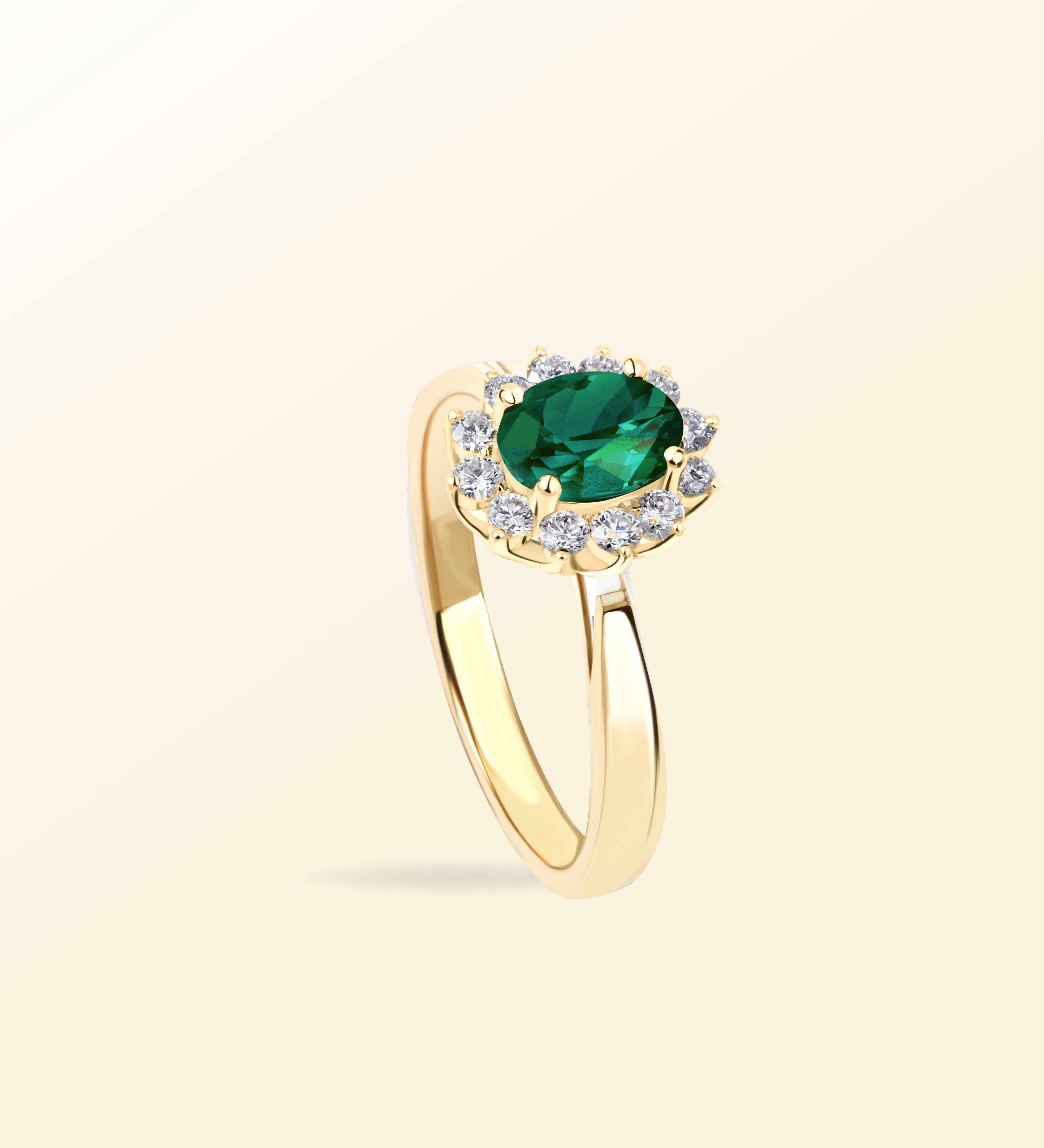 Bague Renaissance – Émeraude