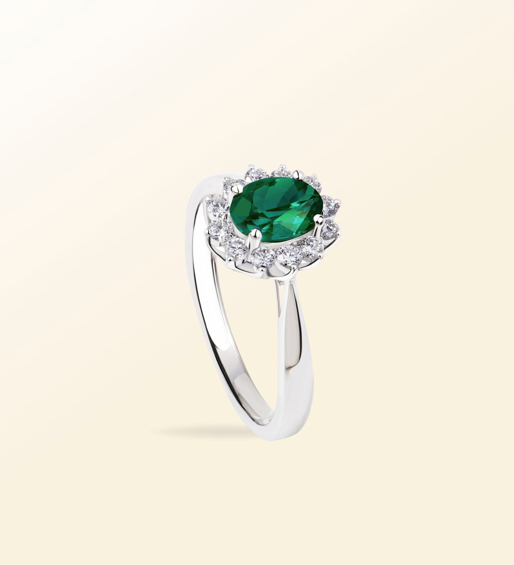 Bague Renaissance – Émeraude