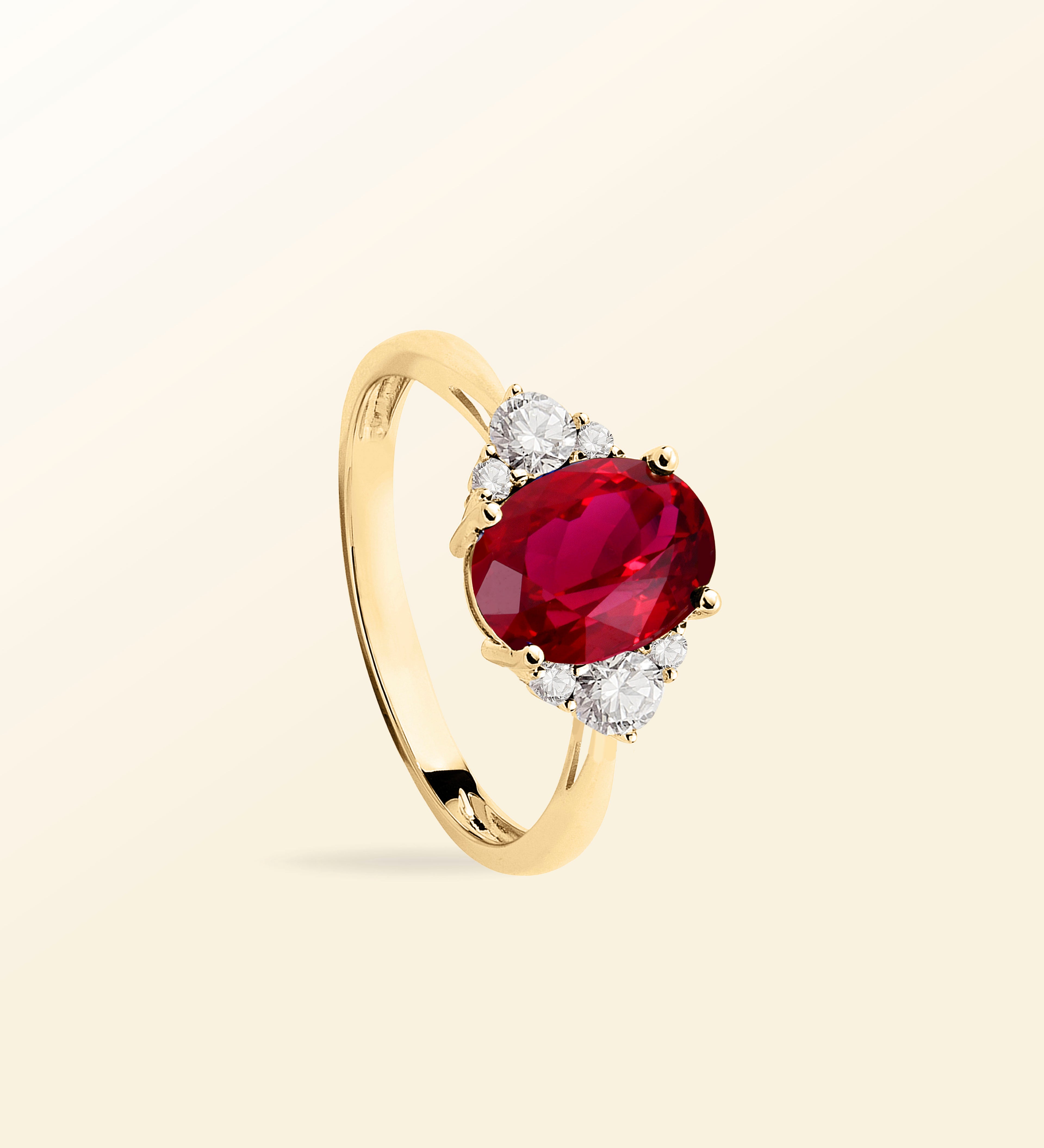 Bague Olivia – Rubis