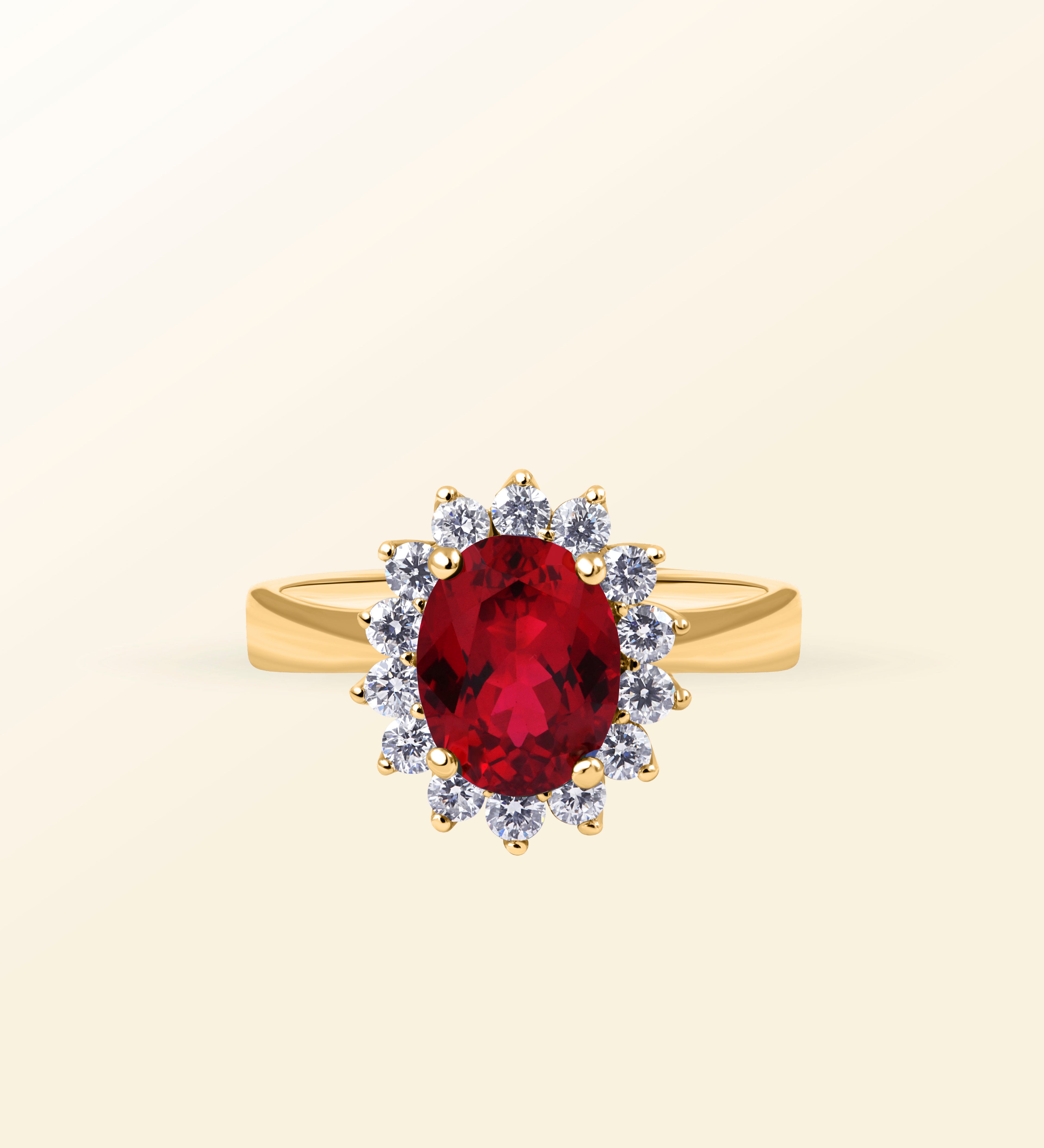 Bague Renaissance – Rubis
