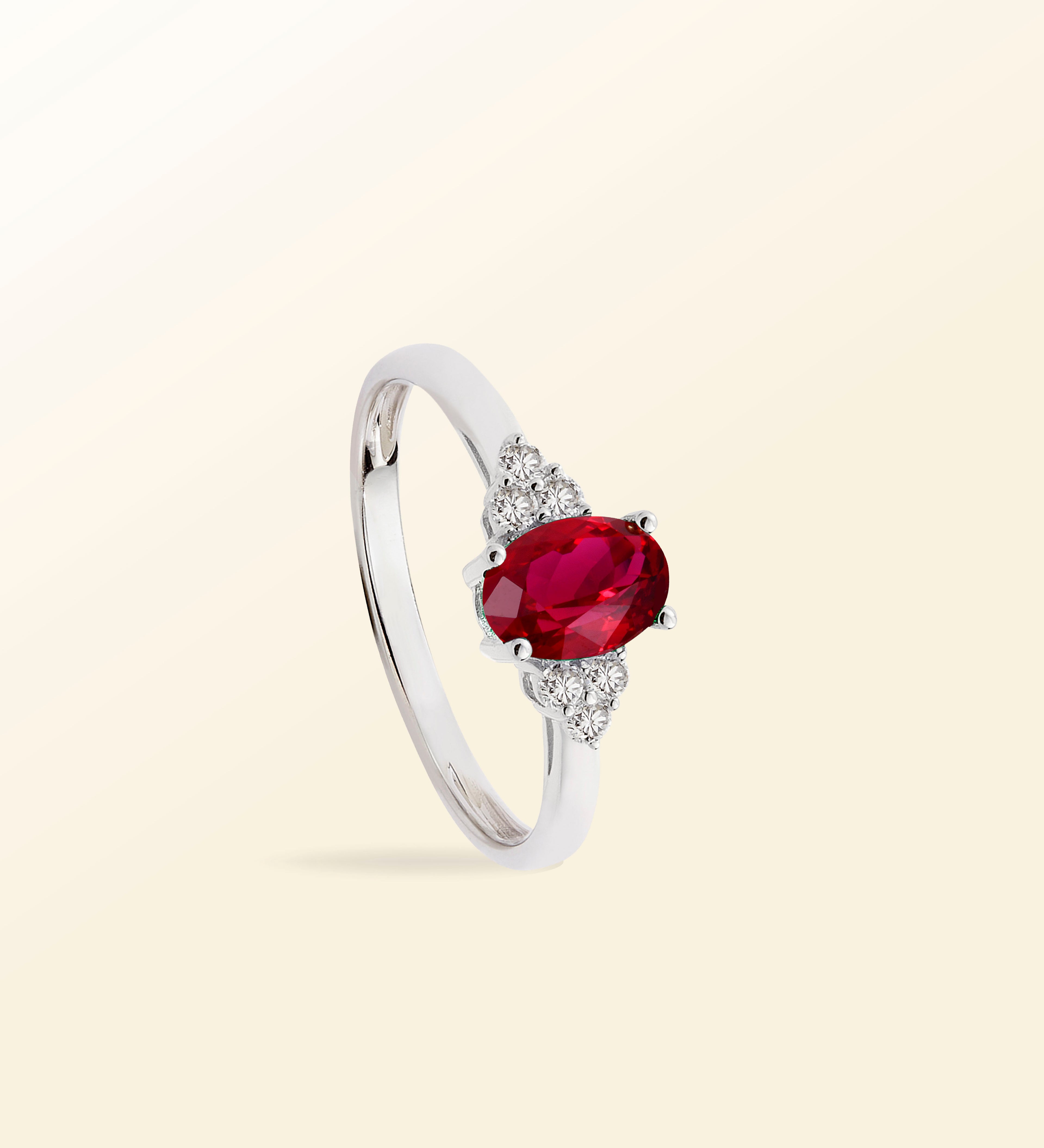 Bague Olivia – Rubis