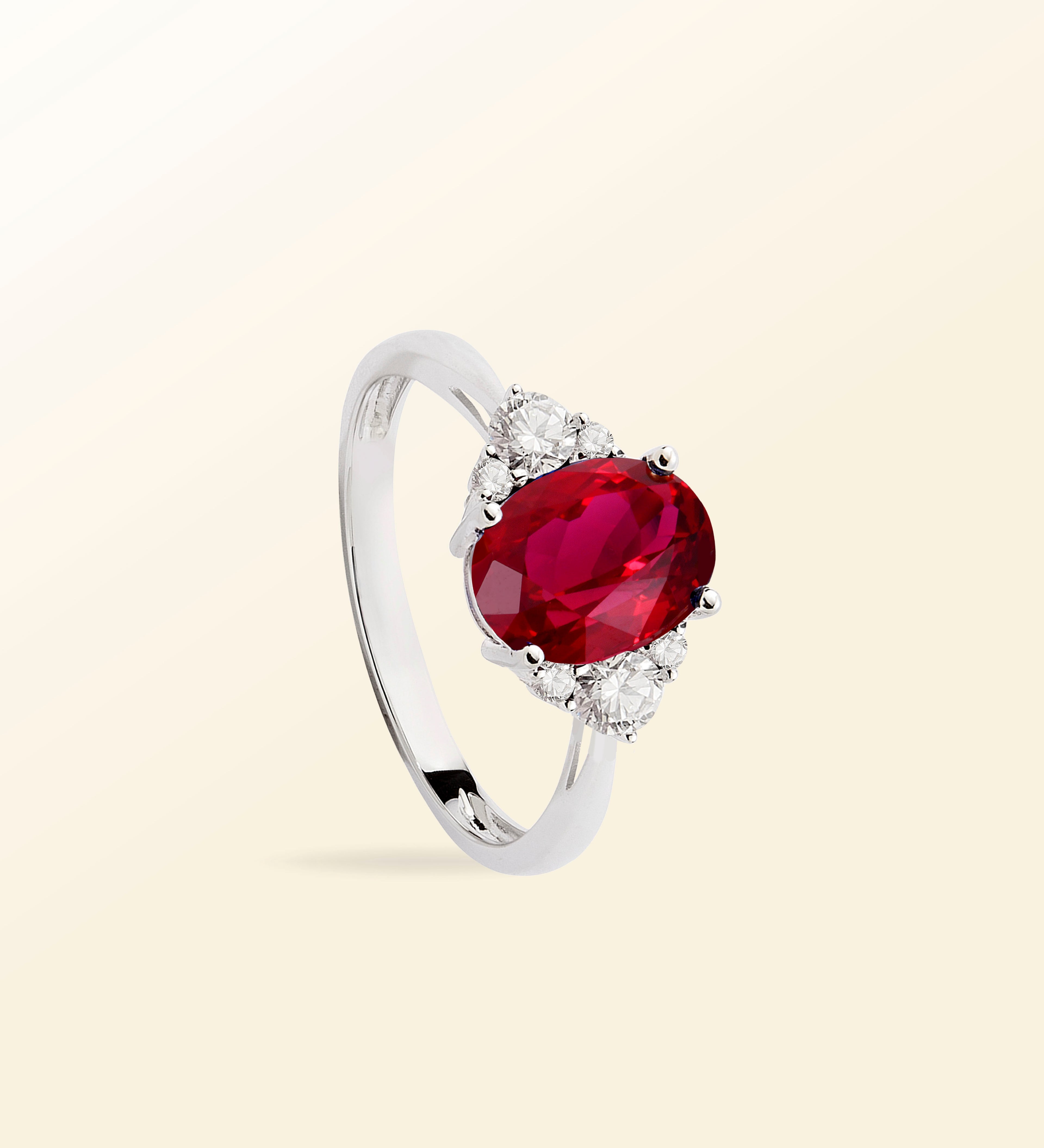Bague Olivia – Rubis