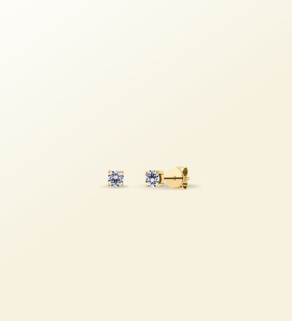Boucles d'oreilles puces Solo