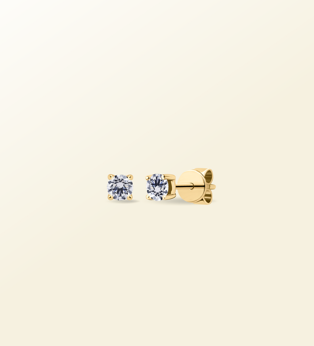 Boucles d'oreilles puces Solo
