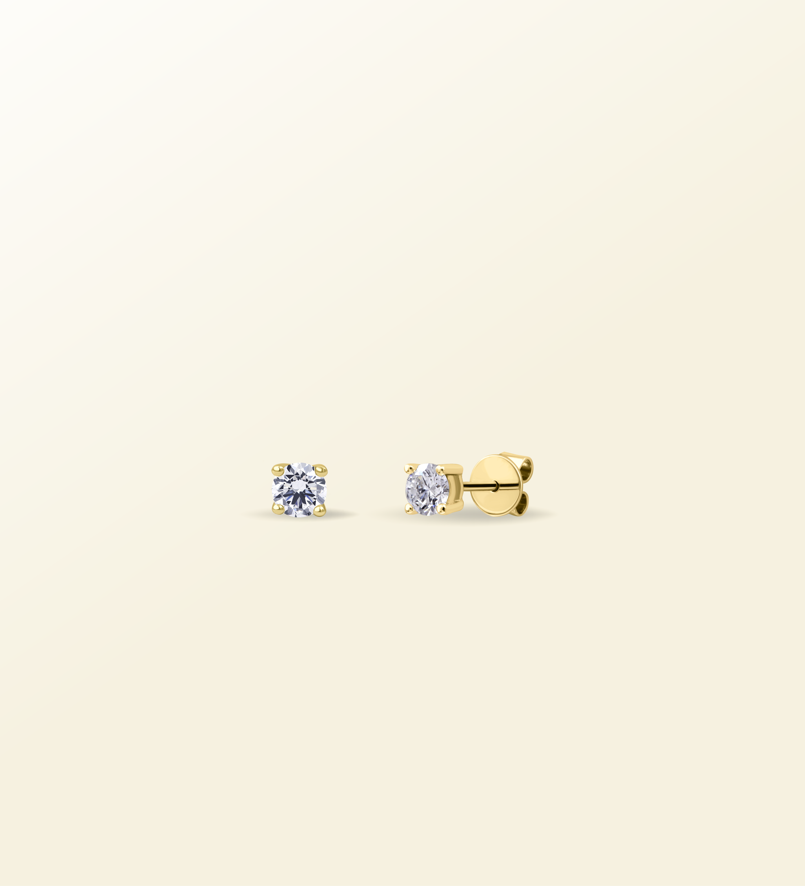 Boucles d'oreilles puces Solo