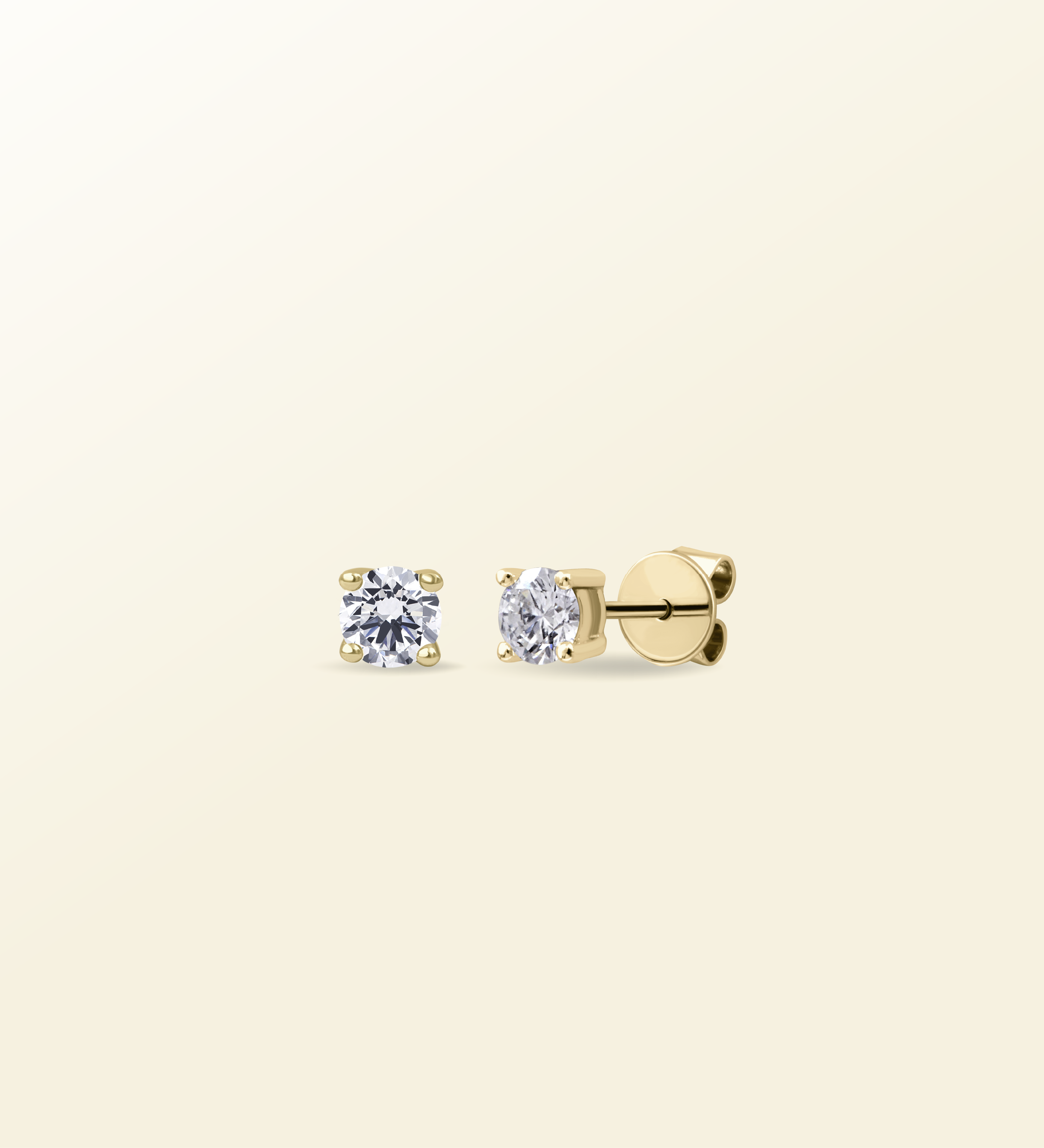 Boucles d'oreilles puces Solo