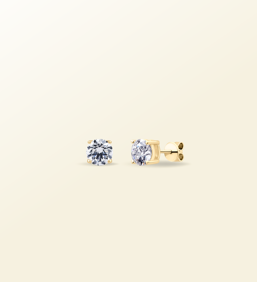 Boucles d'oreilles puces Solo