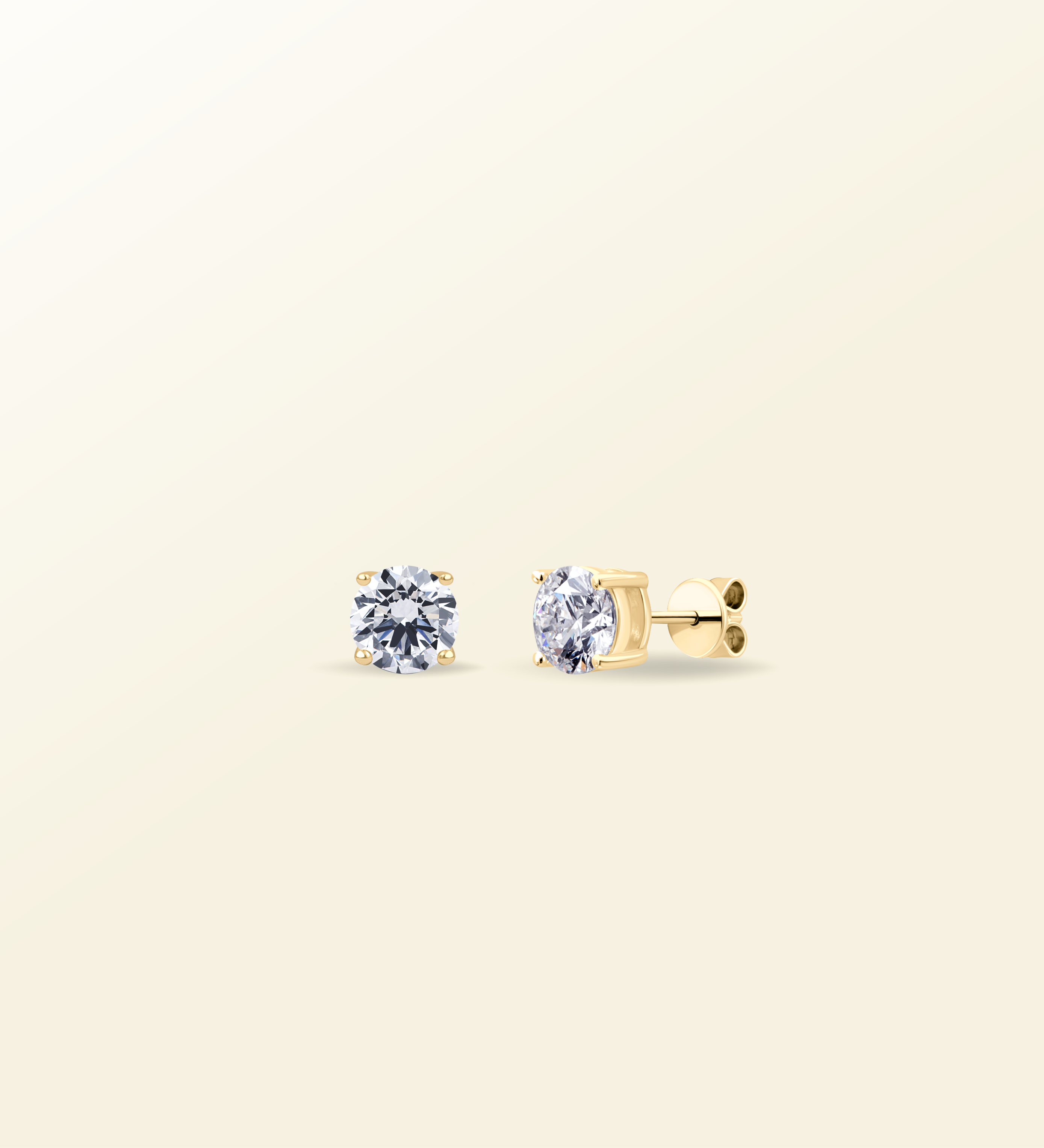 Boucles d'oreilles puces Solo