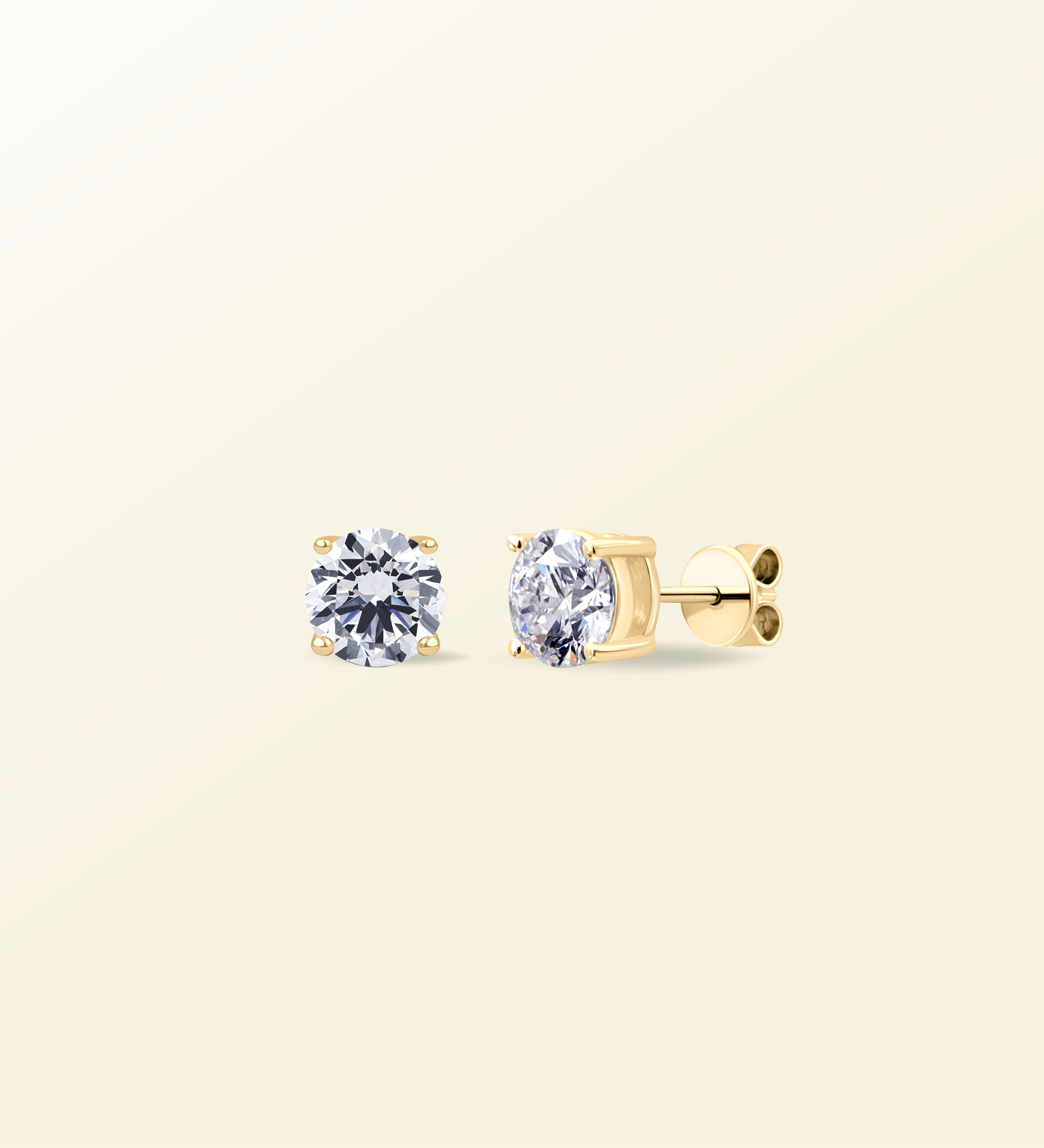 Boucles d'oreilles puces Solo
